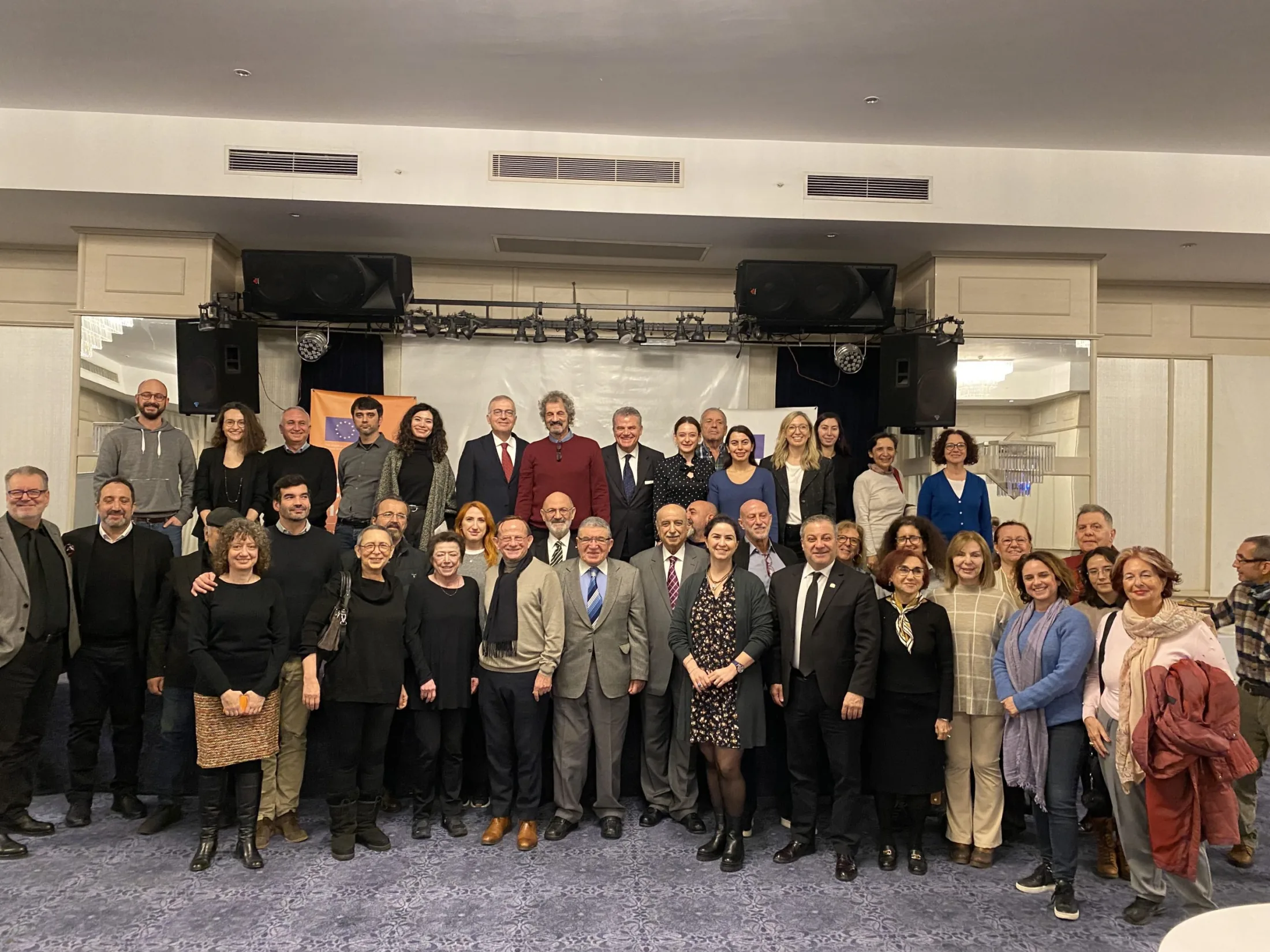 Group photo from the İzmir Jewish Heritage Project.